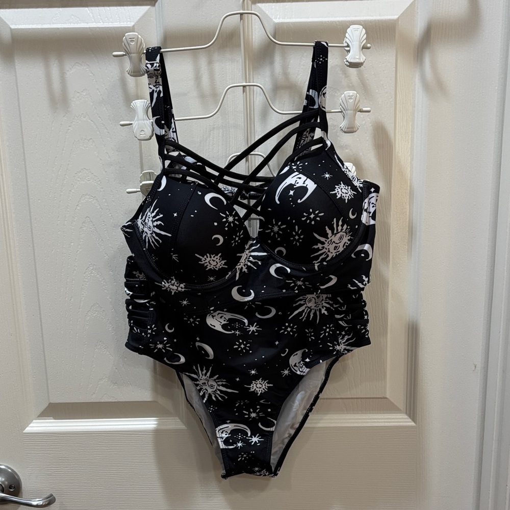 Hot Topic Black Celestial Bikini